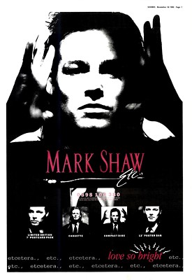 NPBK13 WERBUNG 15X11 MARK SHAW : ETC ETCETERA