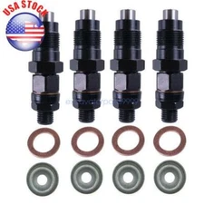 4X Fuel Injectors ME201844 For Mitsubishi 4M40T Engine Delica Spacegear Paj 2.8L