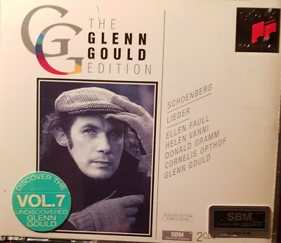 Schoenberg. Lieder. Glenn Gould. 2 CD Set