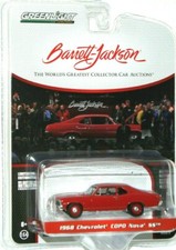 Greenlight Barrett-Jackson 1968 Chevy COPO Nova SS- Red 1:64 