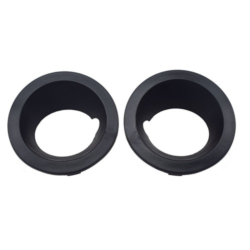 51113400912 51113400911 Front Bumper Fog Light Ring Cover Pair For BMW
