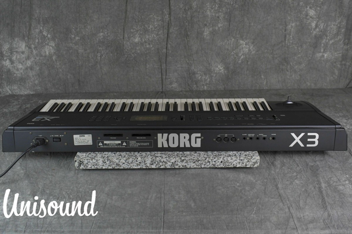 1 Y Warranty] KORG X3 Music Workstation Synthesizer in Very