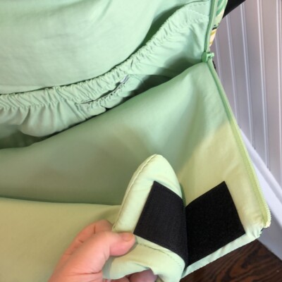 PETUNIA PICKLE BOTTOM Green Yellow Floral Backpack Adjust  display picture 3