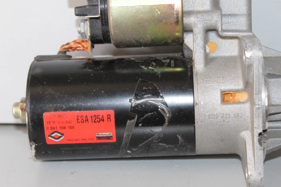 Starter Motor for Ford Transit MK2 Bus Van 1977 A 1986 65-78CV 0001108100 - Image 2 of 4