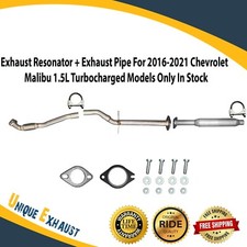 Exhaust Resonator Pipe For 2016-2021 Chevrolet Malibu 1.5l Turbocharged Models Exhaust Resonator Pipe For 2016-2021 Chevrolet Malibu 1.5l Turbocharged Models