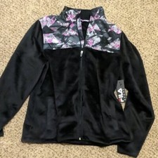Fila Sport Biella print/chevro perf fleece jacket
