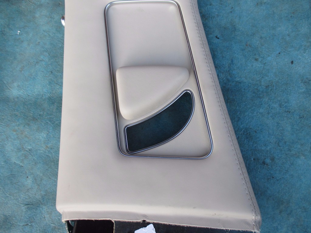 Bentley Continental Flying Spur left B pillar cover trim grey