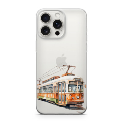 STRASSENBAHN VINTAGE Handy Hülle iphone 14 PRO Motiv TRAM 6