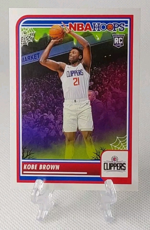 🏀2023-24 haunted hoops KOBE BROWN (rookie) #55🏀 *Clippers* *Mizzou*