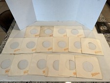 RARE Peaches DJ Vinyl 7" 45 Sleeve Lot of  16 