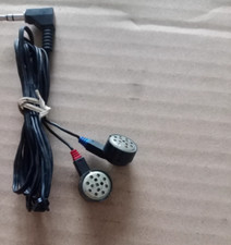 Old Style Original Stereo Headphones Cable Sound Quality Good Color Black