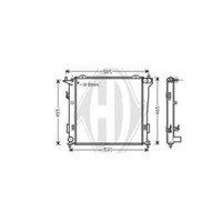 Diederichs KüHler WasserküHler MotorküHler FüR Hyundai I30 FD DCM3698