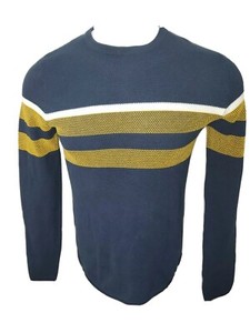 denim and flower sweater