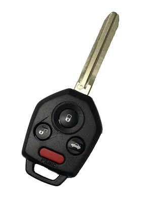 OEM ELECTRONIC 4 BUTTON REMOTE HEAD KEY FOB FOR 2014-2017 SUBARU FORESTER