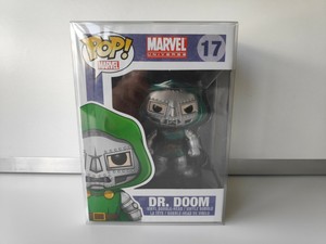 funko pop dr doom metallic