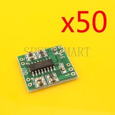 50pcs DC 5V Mini Digital USB Power Amplifier Board PAM8403 Audio Class D 2 3W