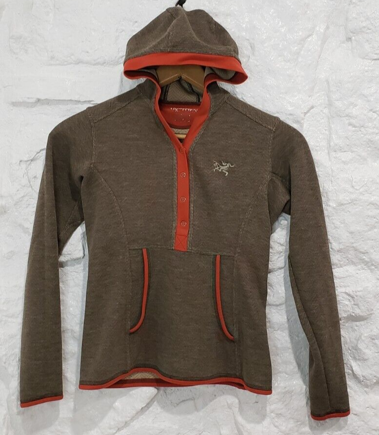 ARC'TERYX Arcteryx Citadel Felpa con Cappuccio Pullover Felpa Giacca Donna Tg S XS