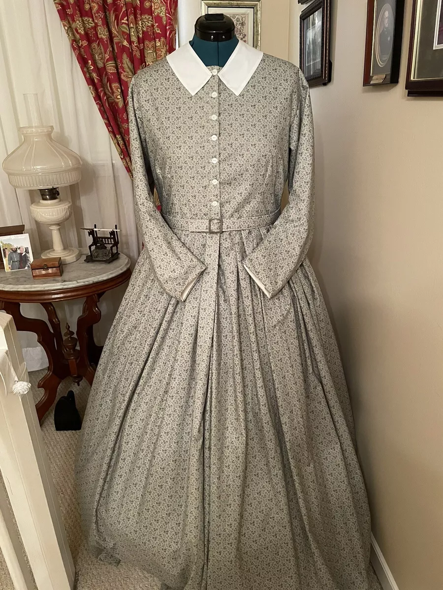 Civil War Reenactment Ladies DayDress Size 20. NO BELT COMES WITH
