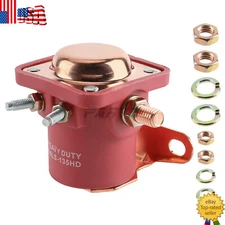 New 12V Heavy Duty Solenoid Relay Red For Ford Starter Car Truck SW3 SNL135