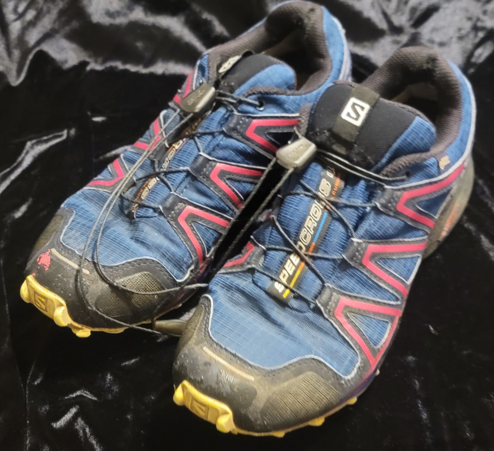 Scarpe da trail running Salomon Speed Cross 4 donna taglia 8 blu escursionismo