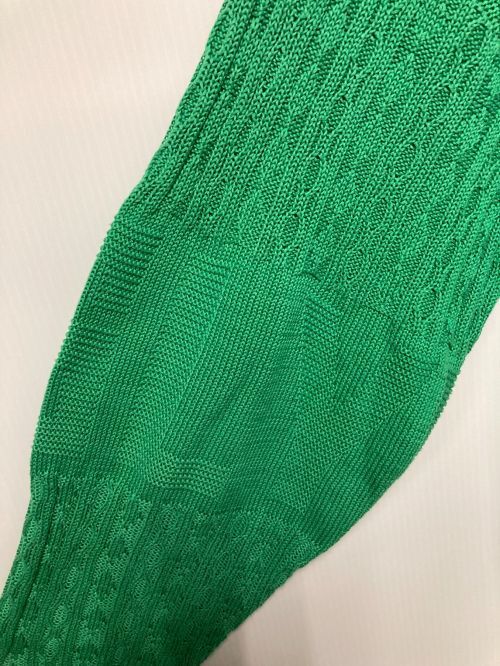 YVES SAINT LAURENT Crew collo cotone lavorato a maglia taglia M autentico da donna