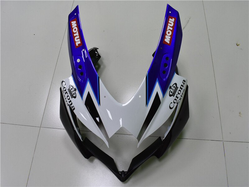 SC Fairing Set Fit for GSXR 600 750 SUZUKI 2008-2010 Injection White Blue o072 image
