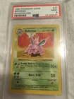 Pokemon Nidorino 1999 Base Set Shadowless 37/102 PSA 9 Mint WOTC