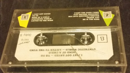 rare vintage cassette tape joint heirs stage three tested - Picture 3 of 6