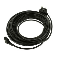 Taski Vento Vacuum Cable MAINS POWER LEAD CABLE FLEX BLACK GS09 FL79