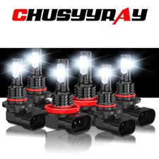 For Ford F 150 2015-2020 12000k White Led Headlight Hilo Beam Fog Light Bulbs For Ford F 150 2015-2020 12000k White Led Headlight Hilo Beam Fog Light Bulbs