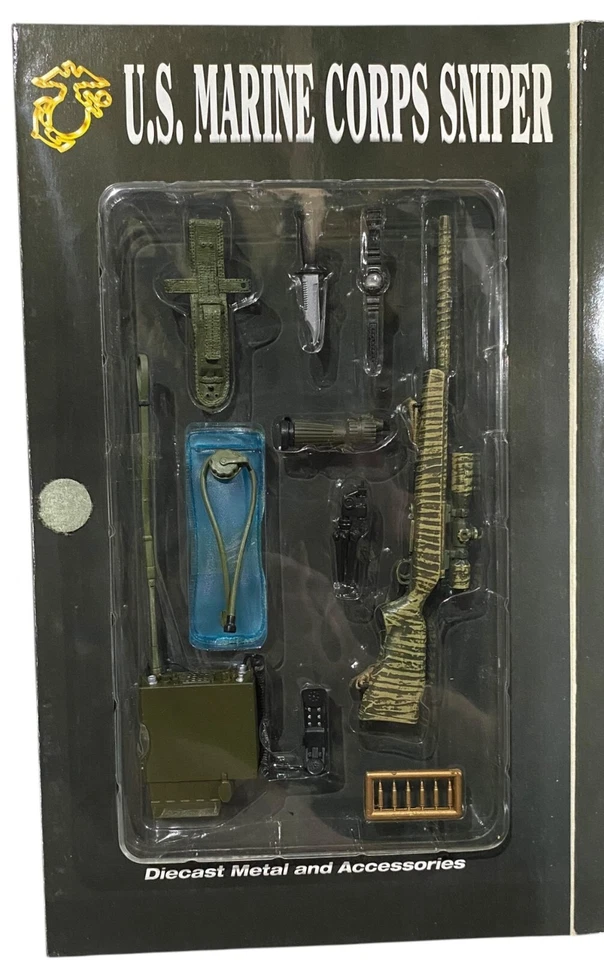 Figura de acción Blue Box Toys Elite Force US Marine Corps francotirador "Serpiente" 1/6 NUEVO Foto 3 de 4