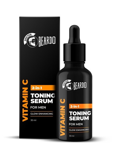 Beardo 2-in-1 Vitamin C Toner + Serum For Men, Face Serum For Men,30ml - Picture 2 of 11