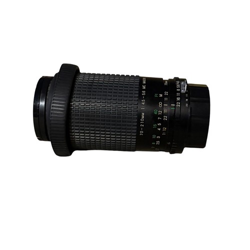 Super Cosina 70-210mm f 4.5-5.6 MC Macro Zoom Camera Lens Nikon Made In Japan