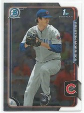 Preston Morrison Chicago Cubs 2015 Bowman Chrome Draft Prospect