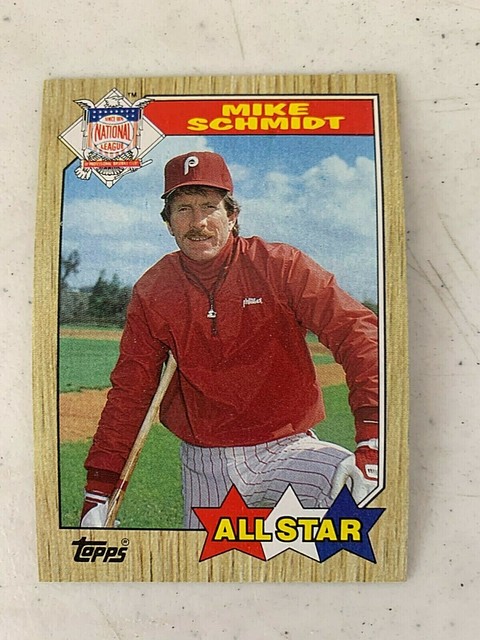 1987 Mike Schmidt All Star Team Card 597 EBay