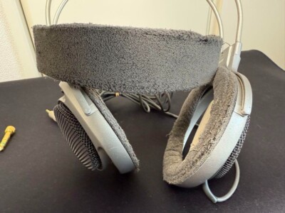 Sony MDR-F1 Headband Headphones Wired Silver Good | eBay