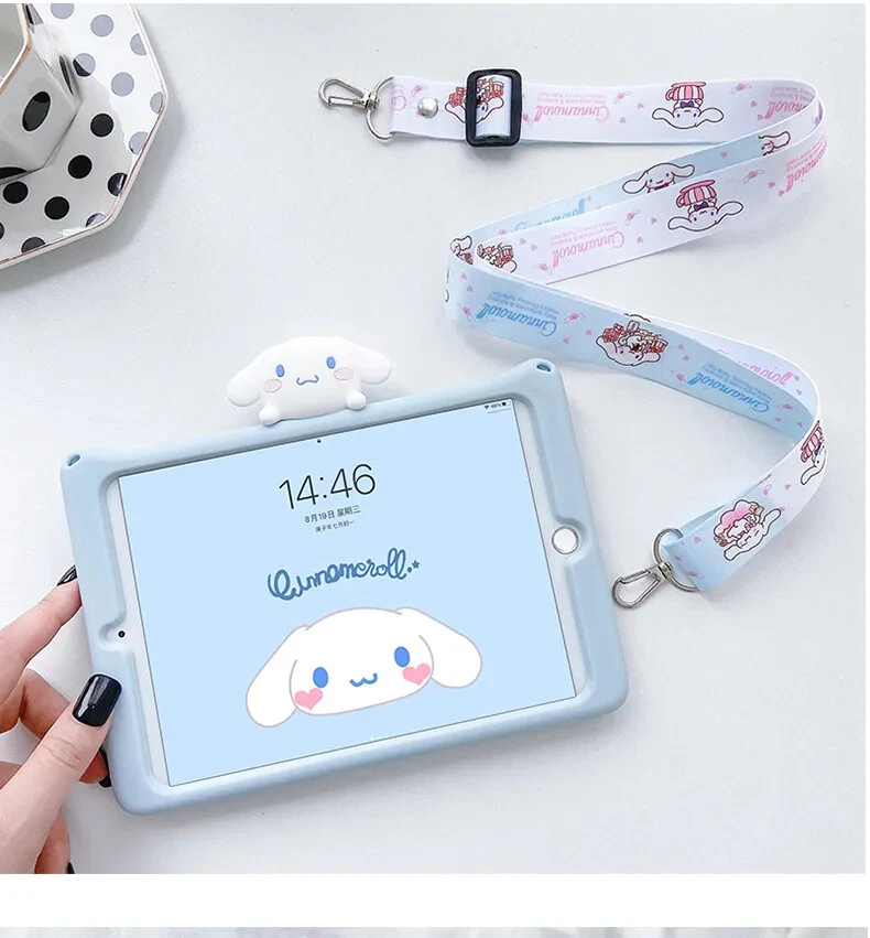 For Pro Mini Air 1 2 3 4 5 Pink Blue Girl's Cute Cover Kawaii iPad Case 6 Styles - Image 2 of 4