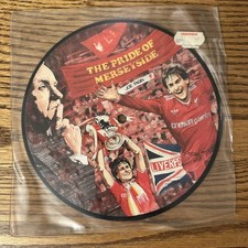 Liverpool F.C. Joe Fagin &ndash; The Pride Of Merseyside - Vinyl 7" Pic Disc UK - EX