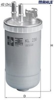 Mahle KL230 Kraftstofffilter Kraftstoffilter FüR Ford