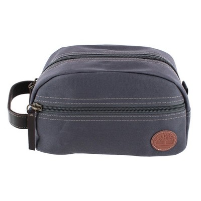 Timberland Men's Core Canvas Zippered Travel Kit