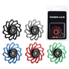 1PZ 11T MTB Puleggia Cuscinetto Ceramica Bici Strada Deragliatore Posteriore Guida Puleggia