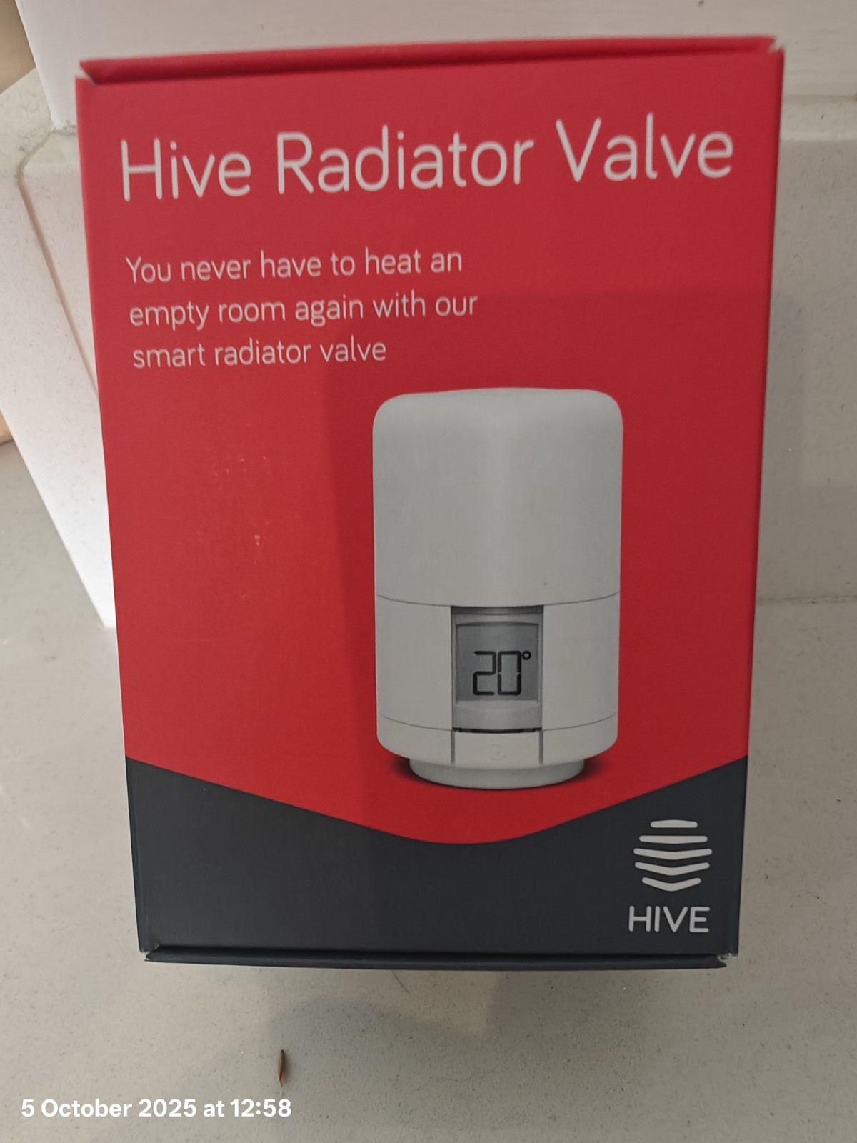 Hive Thermostatic Radiator Valve Head