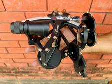 Nautical Sextant Antique Working Nautical Sextant Tamaya Sextant 1712 Working 9"