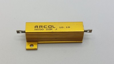 ARCOL HS50 22 OHM Resistor Hochlastwiderstand 50W 5% Wiederstand -A4