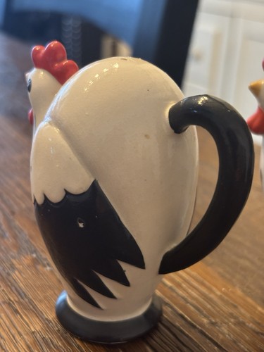 Le Coq Rouge Rooster Salt And Pepper Shakers. Holy Howard - Picture 3 of 4