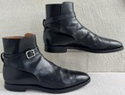 Crockett & Jones Black Calfskin Cottesmore Jodhpurs UK 10.5E US 11.5D ($585) — photo 4