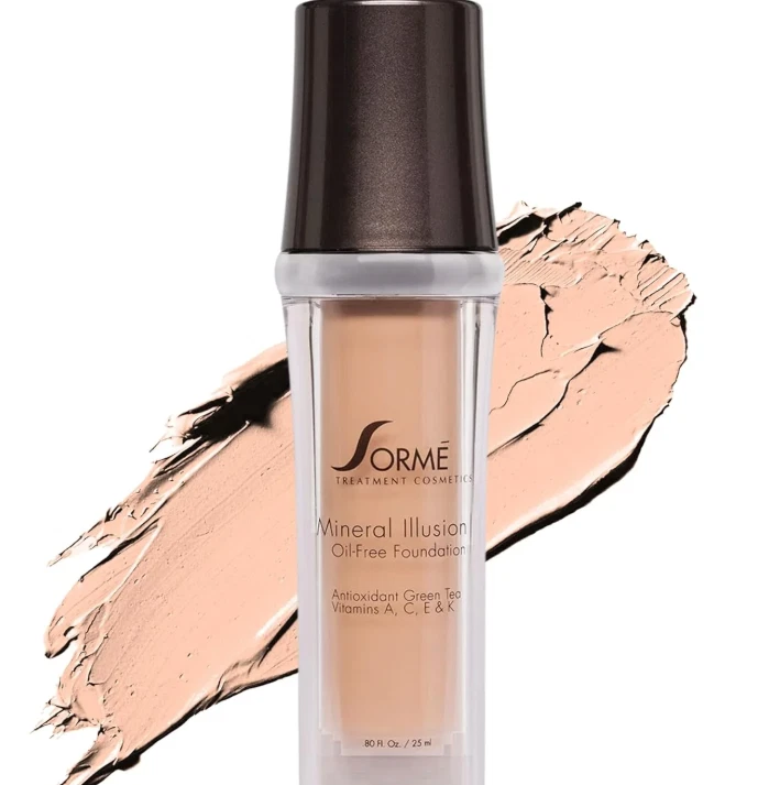 SORME MINERAL ILLUSION LIQUID FOUNDATION 711- GOLDEN LIGHT/NUGGET 0.8 fl oz - Image 4 of 4