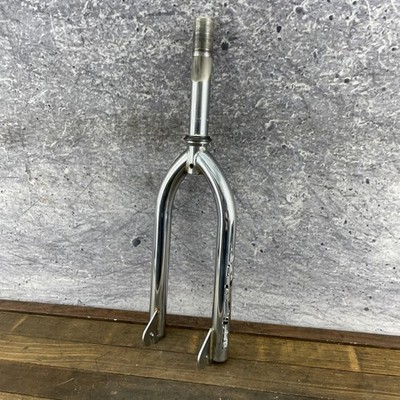 Vintage GT BMX Fork 1 1/8 Threadless 20 in 1997 Chrome 28.6mm Old