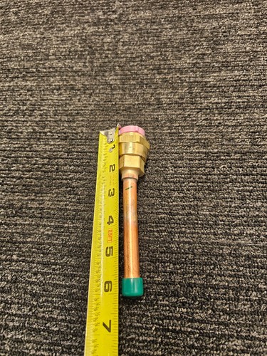 (QTY 5) Quick Connect Stub Degree Sweat Replacement 6" x 1-1/4" Tube End - Picture 3 of 5