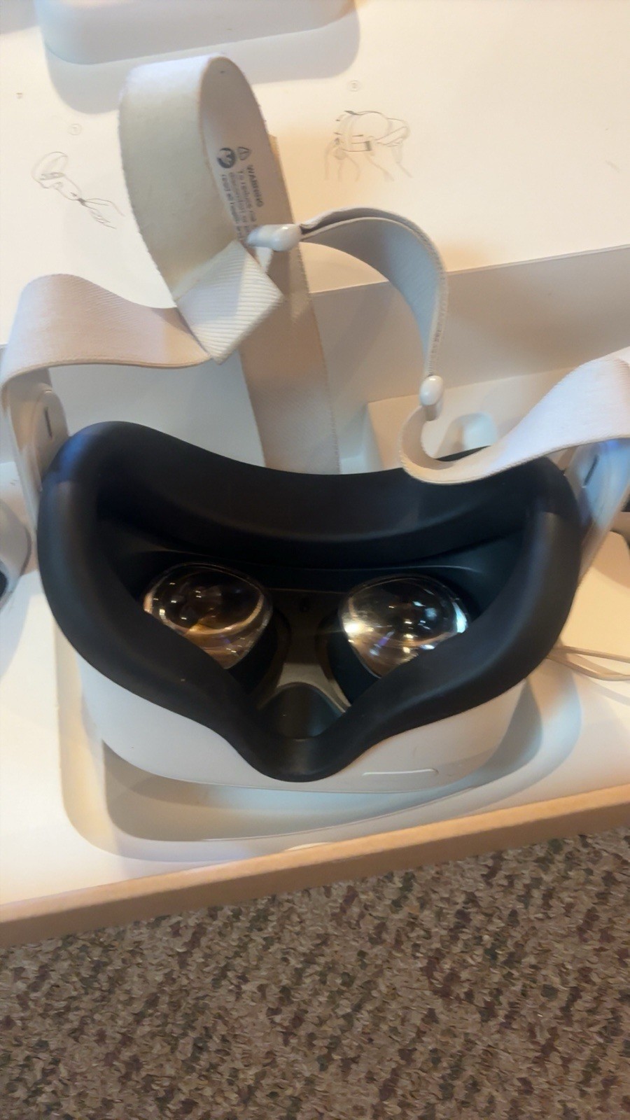 Meta Oculus Quest 2 128GB Advanced All-In-One VR Headset - White